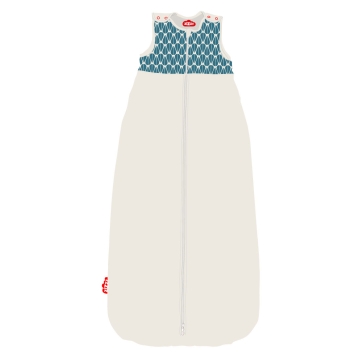 Illustration de la gigoteuse d'été Feuilles 24-48 mois