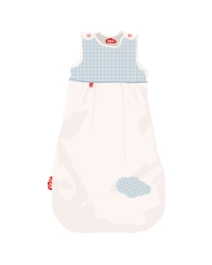 Illustration de la gigoteuse Vichy blue 6-24 mois